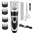thumbnail image 1 of Kit de aseo canino Clippers Highdas, de bajo ruido, recargable, 1 of 8