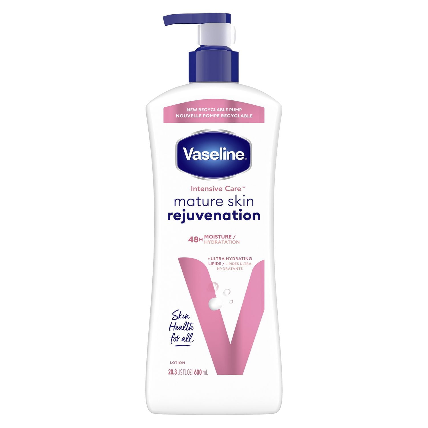 Vaseline Intensive Care Mature Skin Rejuvenation Lotion, 600mL