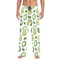thumbnail image 7 of FORMRS Mens Pajama Pants with Pockets Sleepwear Lounge Bottoms Sizes S-2XL, Avocado, 7 of 7