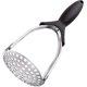 thumbnail image 1 of Machacador de patatas de acero inoxidable de alta resistencia, machacador manual, herramientas de cocina para frijoles, verduras, aguacate, alimentos y frutas., 1 of 3