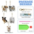 thumbnail image 2 of Llavero Con Perro Lindo Doble Cara 5 Piezas para Dijes Bolso, 2 of 9