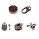 thumbnail image 1 of 5 unids Chinese Lock Puzzle Metal Brain Teaser IQ Test Juguetes para Adultos Niños Sunnimix Acertijos rompecabezas, 1 of 8
