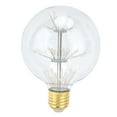 thumbnail image 2 of Light Bulb, Round Bulb 85-265V 3W  for Bar for Coffee Shop for Hotel for Home, 2 of 8