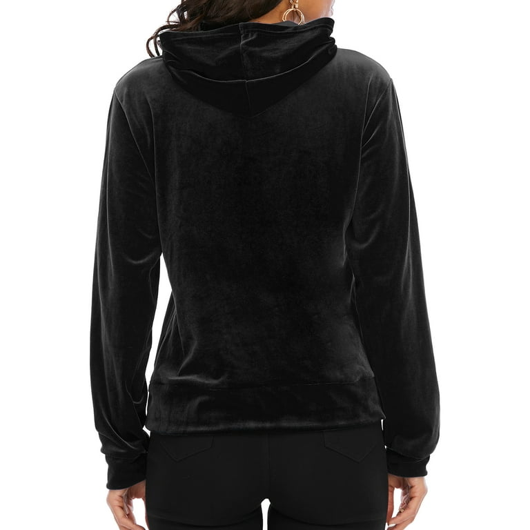 Black zip up jumper discount