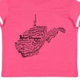 thumbnail image 4 of Inktastic West Virginia State Word Salad Boys or Girls Toddler T-Shirt, 4 of 5