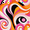 Swirling Circles, variant on Yayeee 6 Pack Kitchen Dish Cloths for Washing Dishes Soft Absorbent Microfiber Towels, Swirling Circles