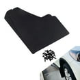 thumbnail image 3 of Mistaha Black Premium Car Tire Mudguards Set - Front and Rear Wheel Splash Guards Kit for Mud Protection - 2 Pieces Pack, 3 of 5