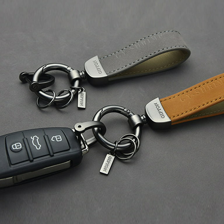 Luxury Car Key Case Cover Leather Women Keychain Keyring Pouch