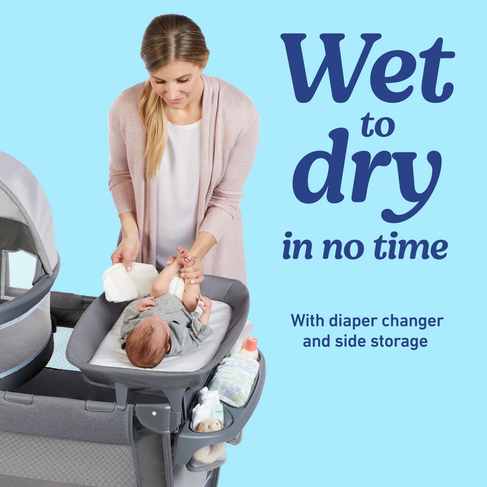 Graco Pack ‘n Play Travel Dome DLX Playard, Astin