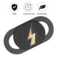 thumbnail image 3 of Raindrops 3Pcs Webcam Privacy Covers Black Adhesive Protective Patch for Laptop Tablet Phone Cameras, 3 of 6