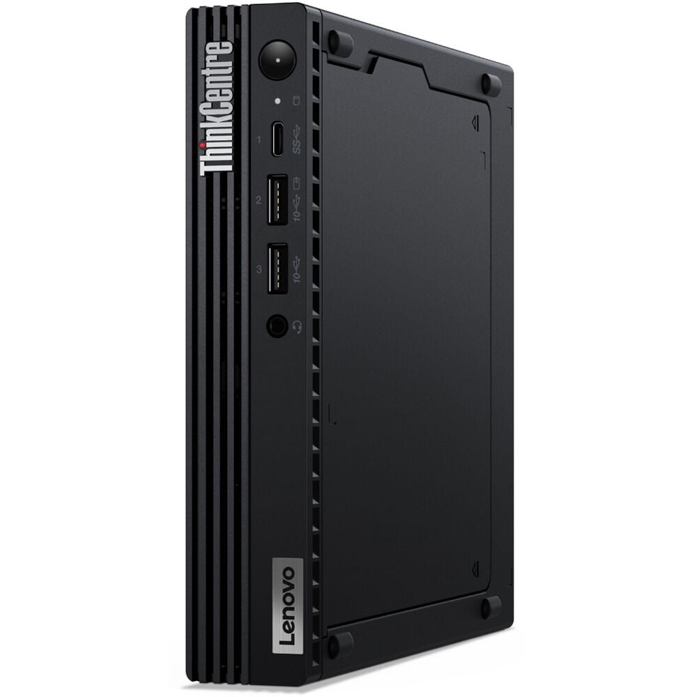 Lenovo ThinkCentre M70q Gen 4 Mini Desktop PC - Intel Core i7-14700 up to 5.4 GHz, 8GB RAM, 512GB NVMe SSD, Intel UHD Graphics 770, Windows 10 Pro