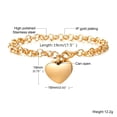 thumbnail image 5 of Joyería de cremación para cenizas Pulsera de cremación para cenizas Pulsera de cuerda con mensaje personalizado para hombres, mujeres, mascotas, cenizas adultas, 5 of 5