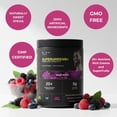 thumbnail image 4 of Giga Fitness CreaGreens, Creatine Monohydrate + Superfood Greens Powder, Mixed Berry, 35 Servings, 4 of 6