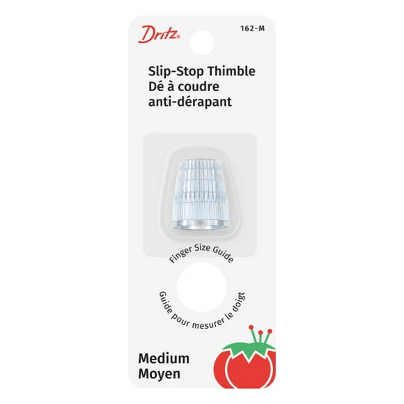 Dritz Slip-Stop Thimble, Size Medium