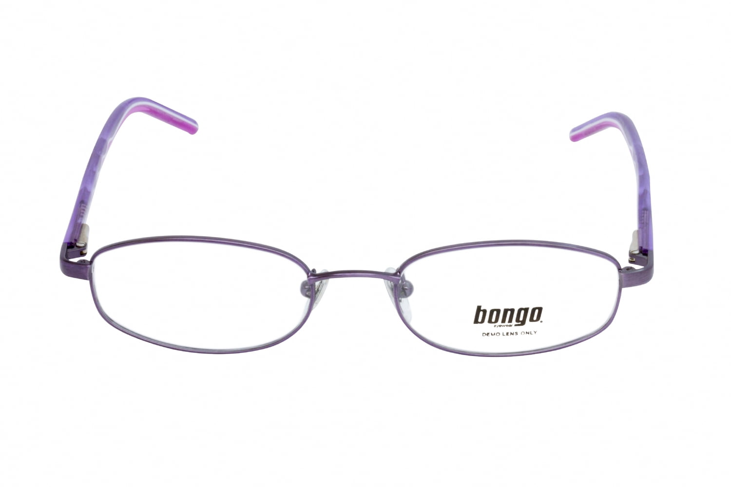 Bongo BG0068LANAO2447 Unisex Purple Frame Clear Lens Genuine