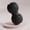 Black, variant on Peanut Massage Ball Double Lacrosse Balls Trigger Point Deep Tissue Exercise Arm Leg Back Muscle Massage Roller Yoga Fitness