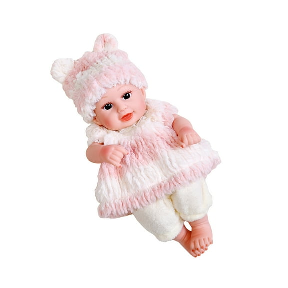 Tarmeek Baby Dolls Toys for Toddlers,Lifelike Reborn Realistic Girl Body Vinyl Limbs with Sleeping Gown for Girls Age 2 3 4 6 Years Old,Birthday Christmas Gifts for Kids