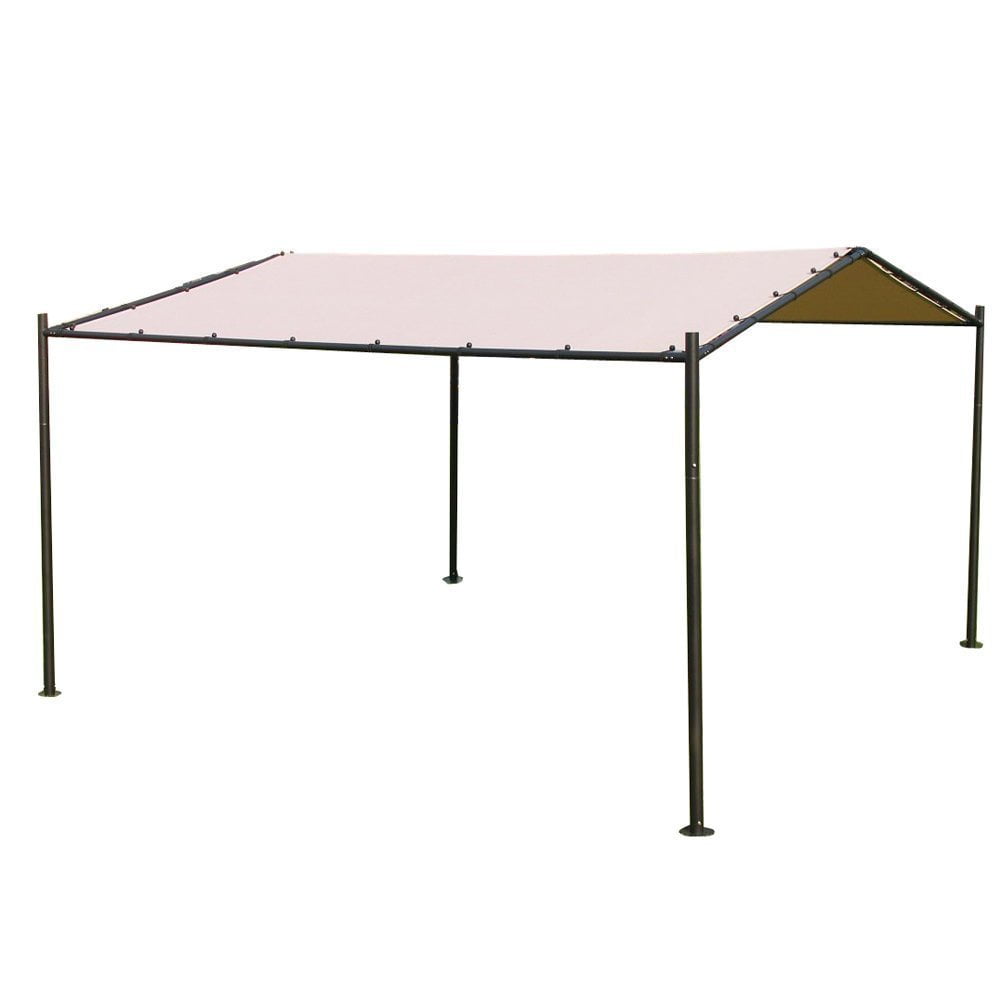 Abba Patio Portable Outdoor Canopy Garden Gazebo, 13' x 11.5', Beige by Abba Patio