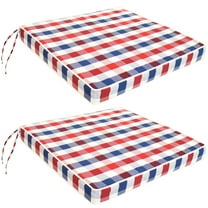Sunnydaze 17" x 17" Americano Polyester Square Outdoor Seat Cushions, 2 Count