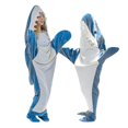 thumbnail image 1 of Chandail à Capuchon Couverture Requin Adulte Grenouillère Requin Adulte Couverture Portable, 1 of 5