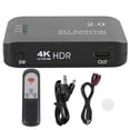 thumbnail image 2 of ABS One-Key For Automatic  Switch  Splitter,  Adapter,  Switcher, For Home Appliance Stores, For Teaching Institutions, For Home Theater, Black, 2 of 8