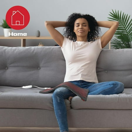 FitRx Recovery Heat Heating Pad, Electric Heating Pad for Back Pain Relief, 12 x 24in.