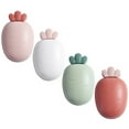 thumbnail image 3 of HORIALENCE 4Pcs Plastic Soap Holder for Travelers with Drainage Feature Carrot Shape Soap Box, 3 of 8