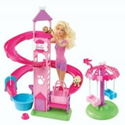 Barbie Slide and Spin Puppy Park Play Set