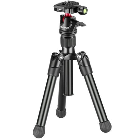 Neewer 25 inches/63.5 centimeters Portable Compact Desktop Macro Mini Tripod with 360 Degree Ball Head,1/4 inch Quick Shoe Plate,Bag for DSLR Camera,Video Camcorder up to 11 pounds/5