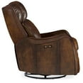 thumbnail image 4 of Bowery Hill Transitional Power Swivel Glider Recliner in Brown, 4 of 4
