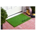 thumbnail image 2 of Collins Green Pastel Welcome Doormat, 17" x 29", 2 of 5