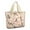 Shepherd Dog, variant on Tote Bag for Women - Schnauzer Dog and Flower Floral Shoulder Bag - Large Utility Work Duffle Bag with Zipper Handbag for Travel, Work, Sprots