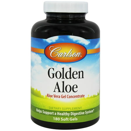 aloe vera golden softgels carlson concentrate gel labs