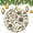 Pattern-1, variant on Ornament Botanical Leaves Floral Decorative 3" Ceramic Christmas Ornament Bohemian Vintage Retro Floral Mandala Christmas Xmas Tree Ornament Decoration Hanging Pendant Decor Ornament Xmas Present