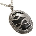thumbnail image 3 of NOVICA Onyx pendant necklace, 'Lemur Jungle', 3 of 9