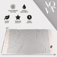 thumbnail image 6 of Nova Luxury Linen Quick Dry Turkish Beach Towels 100% Organic Cotton, Light Gray, 6 of 7