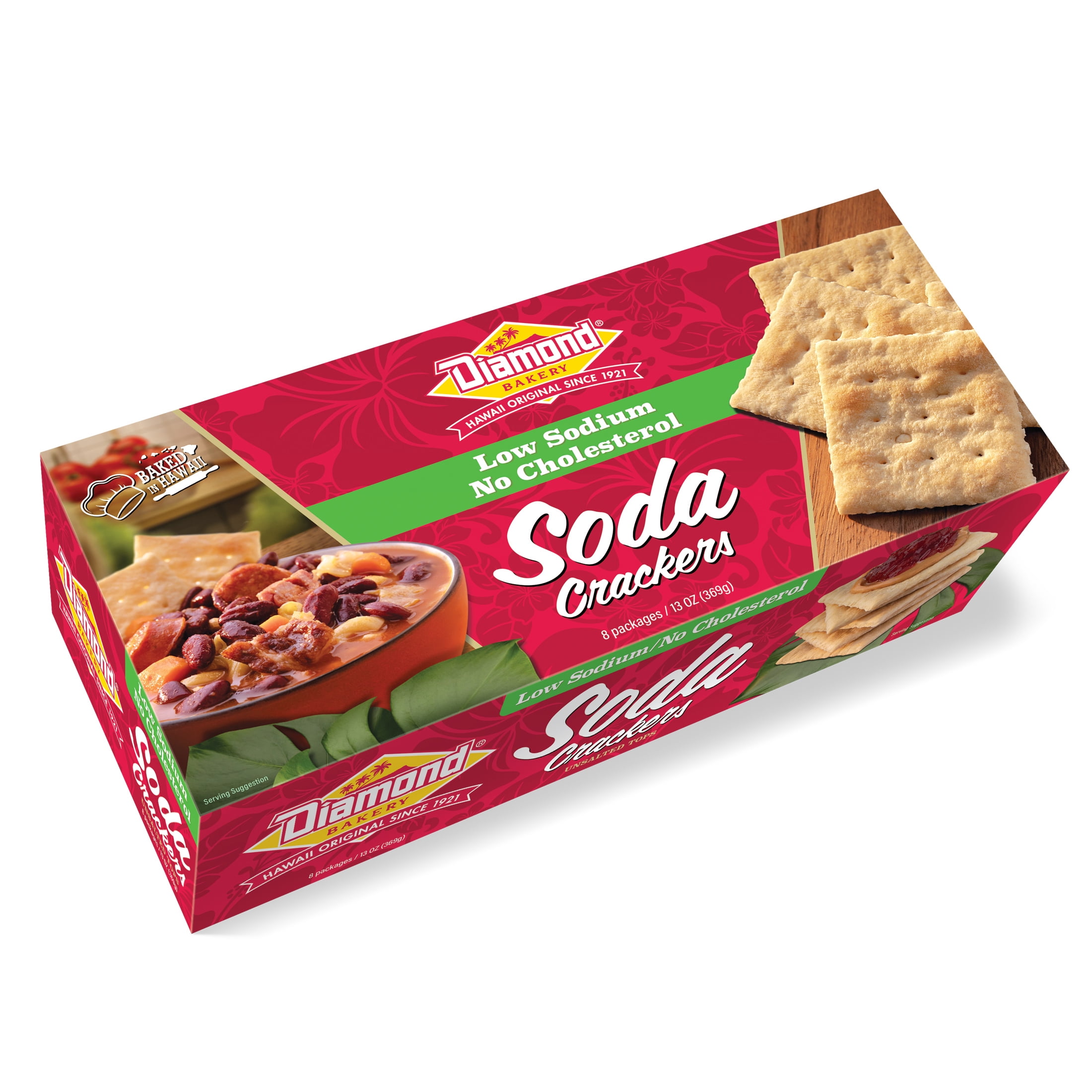 Diamond Bakery Low Sodium Soda Crackers, 13 Oz.