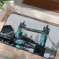 thumbnail image 4 of ONETECH Bridge Boats City Bridge Boats City Square Door Mat Indoor/Outdoor/Front Door/Bathroom Mats Non-Slip Durable Entrance Mat for Home Entrance Outside Entry 19.68*39.37 in, 4 of 6