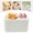 White, variant on ToppiJoy 24 Pcs Plastic Serving Tray Rectangular Serving Trays, Stackable Kitchen Counter Top Tray for Serving Steaming Hot Food, Juices, Snacks (White)