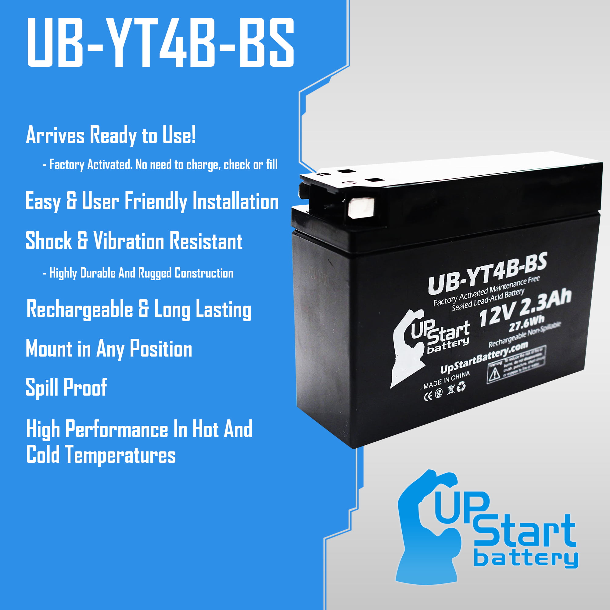 Batterie Quad YTX24H-BS - Quadyland
