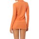 thumbnail image 4 of VISgogo Conjunto de camiseta y falda para mujer Cárdigan de manga larga de color sólido a la moda y falda corta ajustada VISgogo  moda, 4 of 5