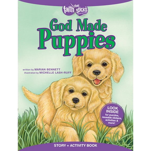 Pre-Owned God Made Puppies Story   Activity Book (Paperback) 1414398263 9781414398266