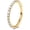 Gold zircon -1pc Pack Dia.6mm, variant on 316L Stainless Steel Rose Gold V-Hinged Nasal Septum Ring - 16G Single Ear Bone Ring with Cubic Zirconia Inlay, Hypoallergenic Nasal and Ear Cartilage Piercing Ring (Available in 8mm or 10mm,