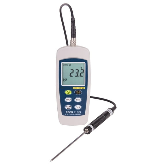Reed Instruments Digital Thermometer,5 7/8" L C-370