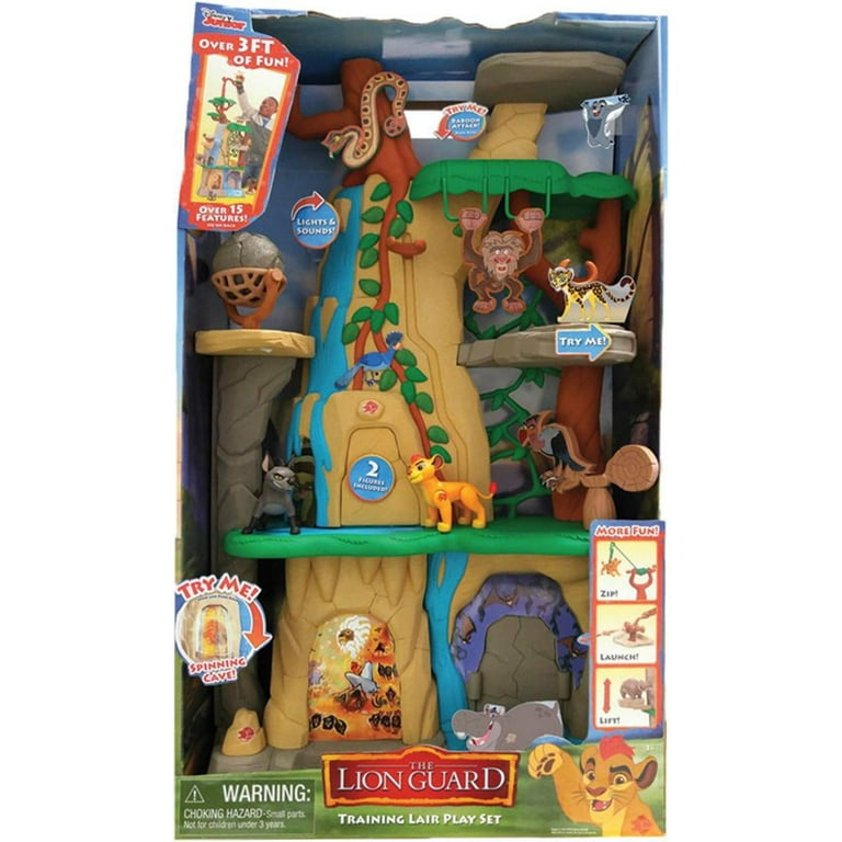 Junior The Lion Guard Training Lair Playset – Interactive Toy with