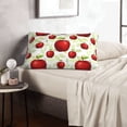 thumbnail image 6 of Pofeuu Fruit Apples Print Polyester Microfiber Plush Pillowcases, Super Soft and Cozy Pillow Case Covers with Envelop Closure（Pillow core not included）-20"x30", 6 of 6