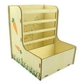 Rabbit for Hay Feeder Bunny for Hay Rack Guinea Pig Wooden for Hay