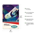 thumbnail image 2 of Fly Boeing Intercontinental - Sabena Belgian World Airlines - Boeing 707-329 - Vintage Airline Travel Poster by Gaston van den Eynde c.1960 - 8 x 12 inch Vintage Metal Tin Sign, 2 of 4