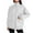 White, variant on Oplxuo Women's Full Zip Up Sweatshirt Oversized Fleece Jacket Trendy Hoodies Lightweight Coats with Pockets