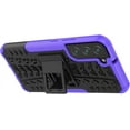 thumbnail image 6 of Case for Samsung Galaxy S22 Plus (Not S22), Tyre Pattern Design Hybrid TPU+PC Material Double Layer Protection Shockproof Cover with Kickstand Phone Case for Samsung Galaxy S22 Plus XC Purple, 6 of 14